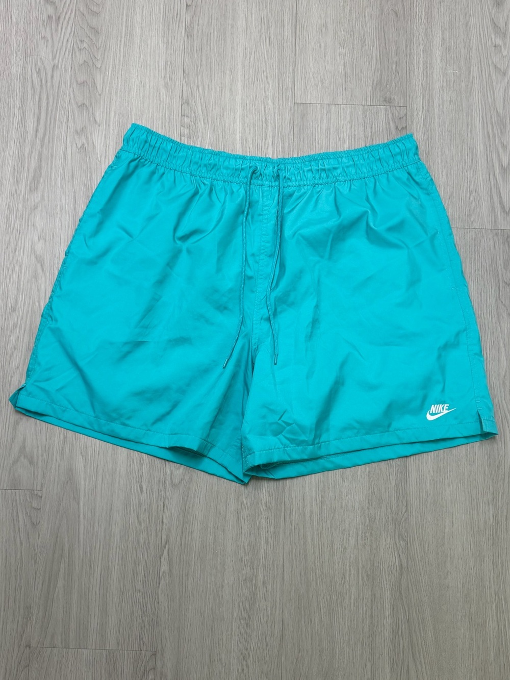 Nike Club Woven Flow Shorts Teal Turquoise Men’s XL
